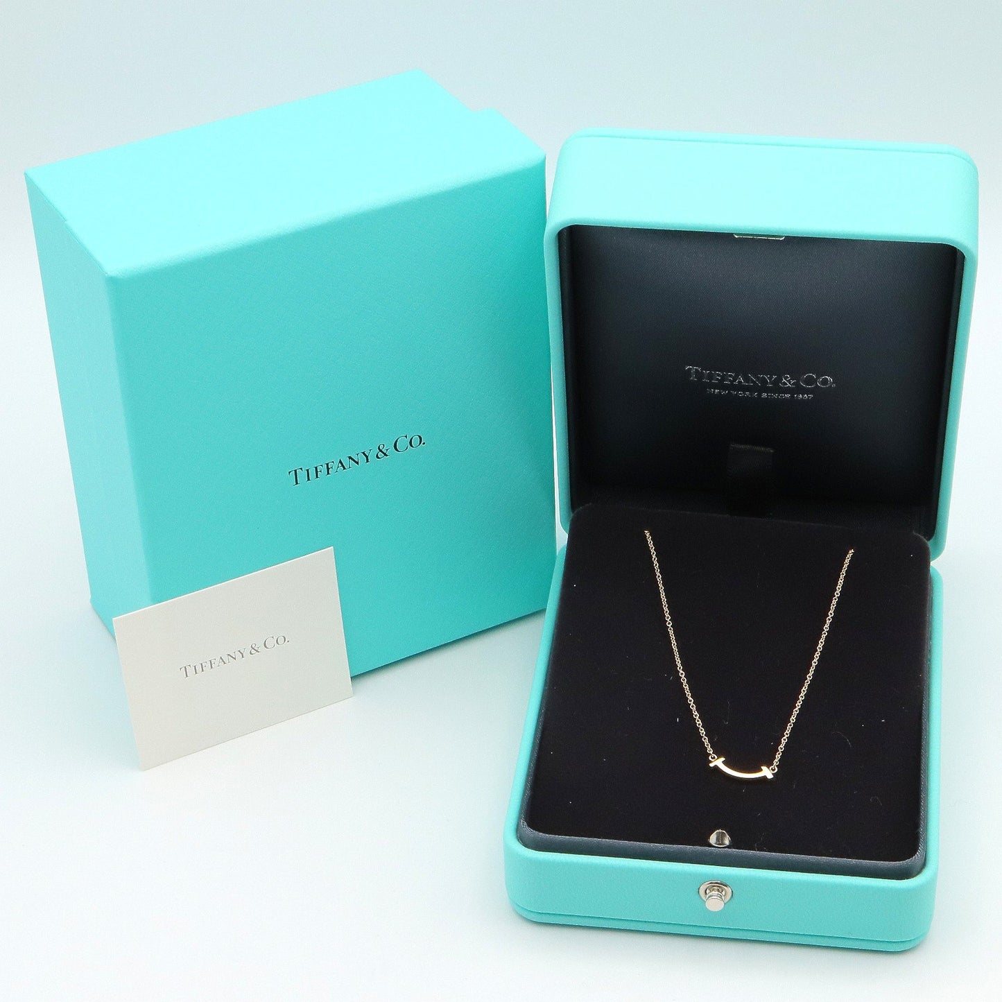 Tスマイル ミニ ネックレス ネックレス K18YG ゴールド イエローゴールド ティファニー アクセサリー TIFFANY & Co.