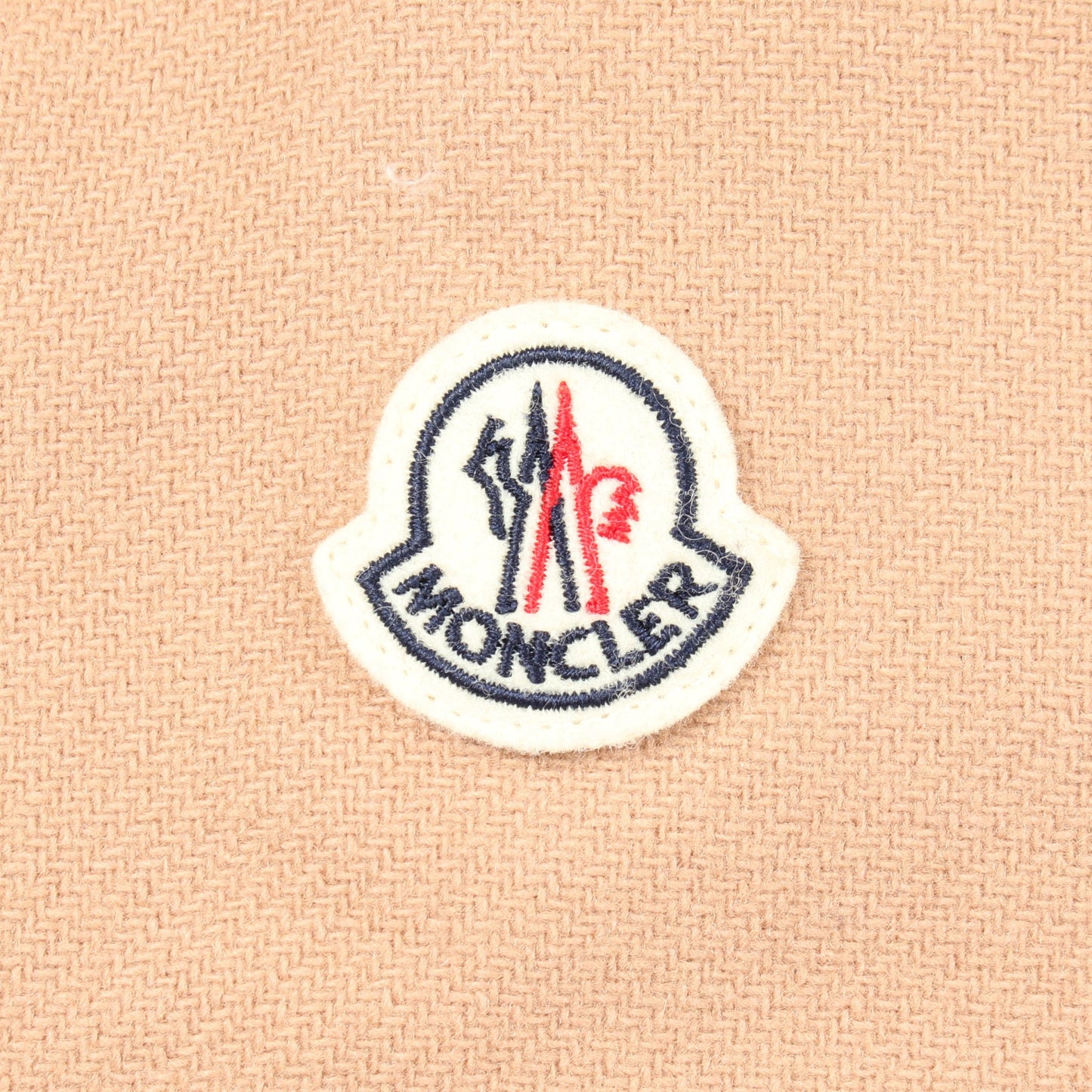 GOUET キッズ フード付き 切替 ダウンジャケット ウール ナイロン ベージュ モンクレール アウター MONCLER