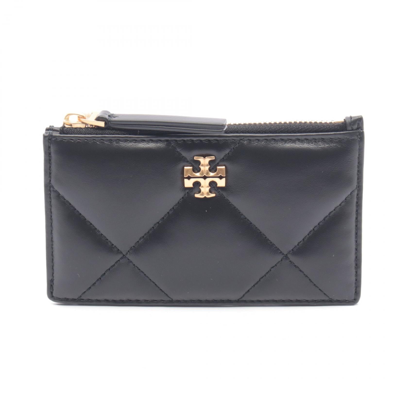 KIRA DIMOND CARD HOLDER コインケース レザー ブラック トリーバーチ 