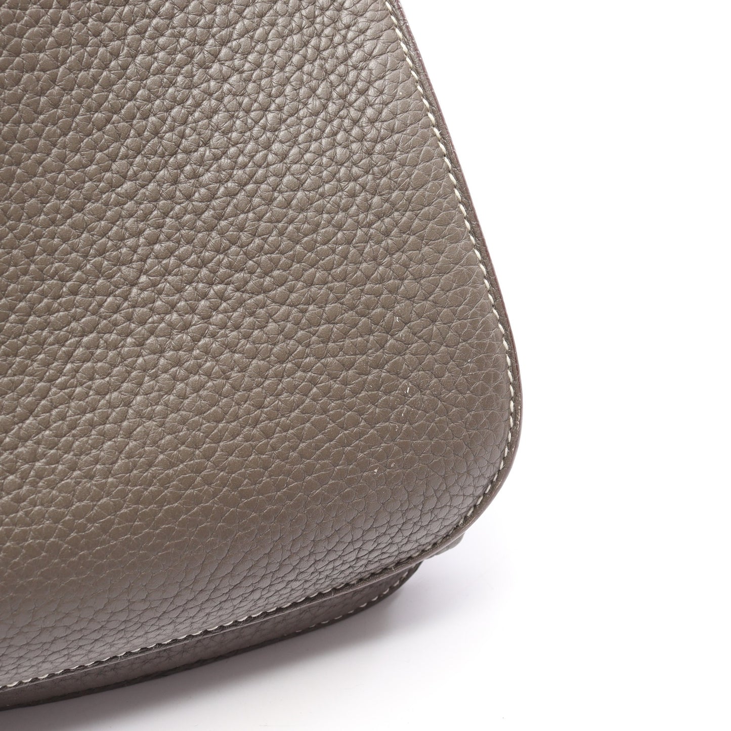 アルザン31 エタン ハンドバッグ トリヨンクレマンス グレーベージュ シルバー金具 2WAY T刻印 エルメス