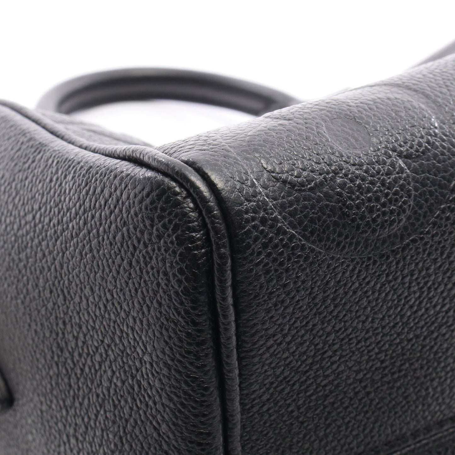 スピーディ バンドリエール25 モノグラムアンプラント ジャイアント ノワール ハンドバッグ レザー ブラック 2WAY ルイヴィトン