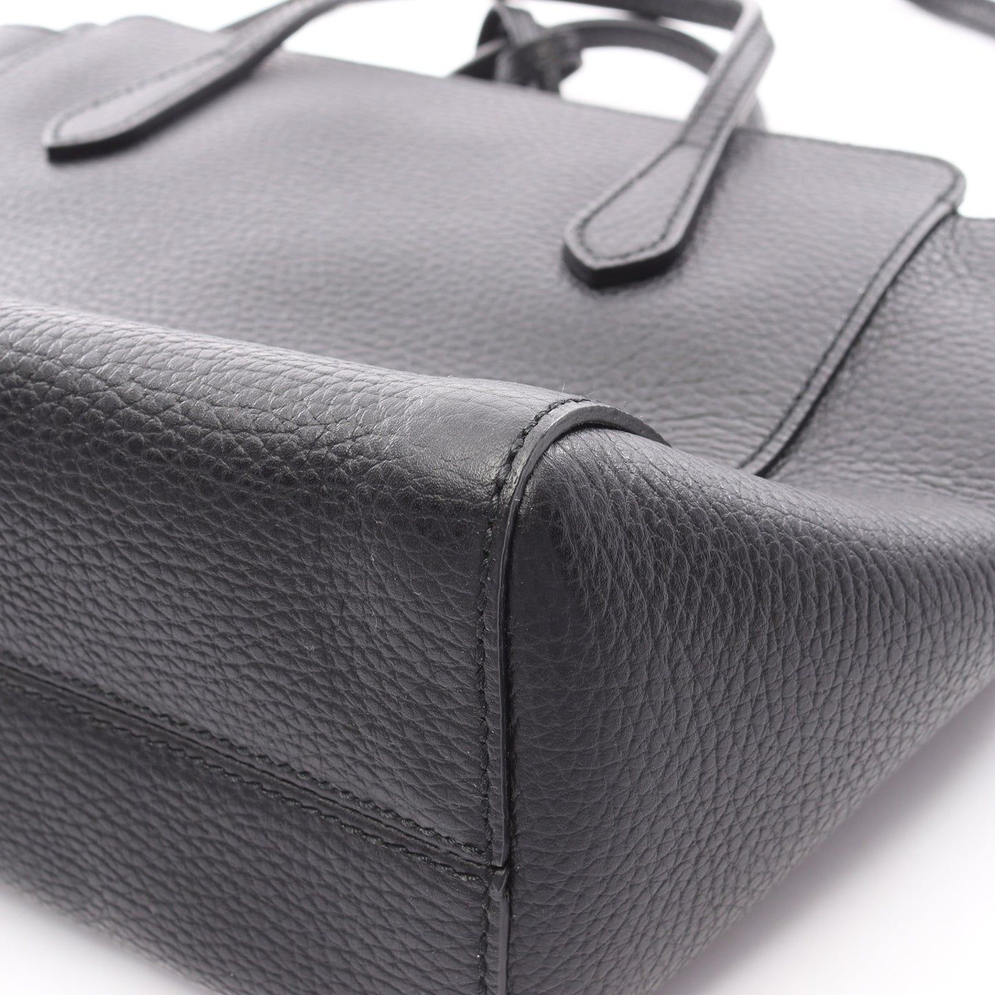 スウィング ミニ ハンドバッグ レザー ブラック 2WAY グッチ