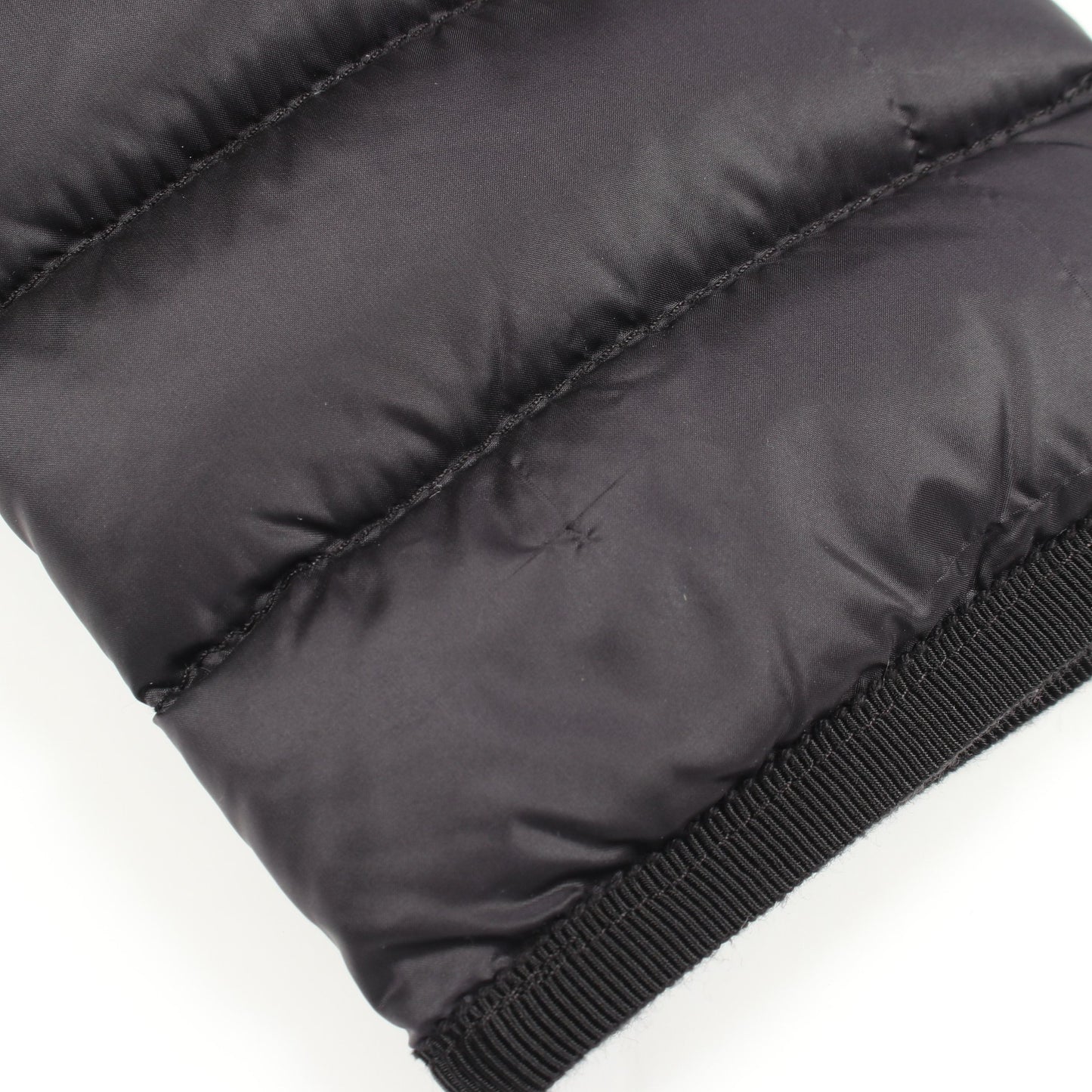 BAILLET ノーカラー ダウンジャケット ナイロン ブラック モンクレール アウター MONCLER