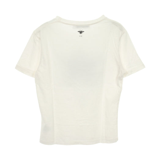 ロゴプリント 半袖Tシャツ コットン ホワイト クリスチャンディオール トップス Christian Dior