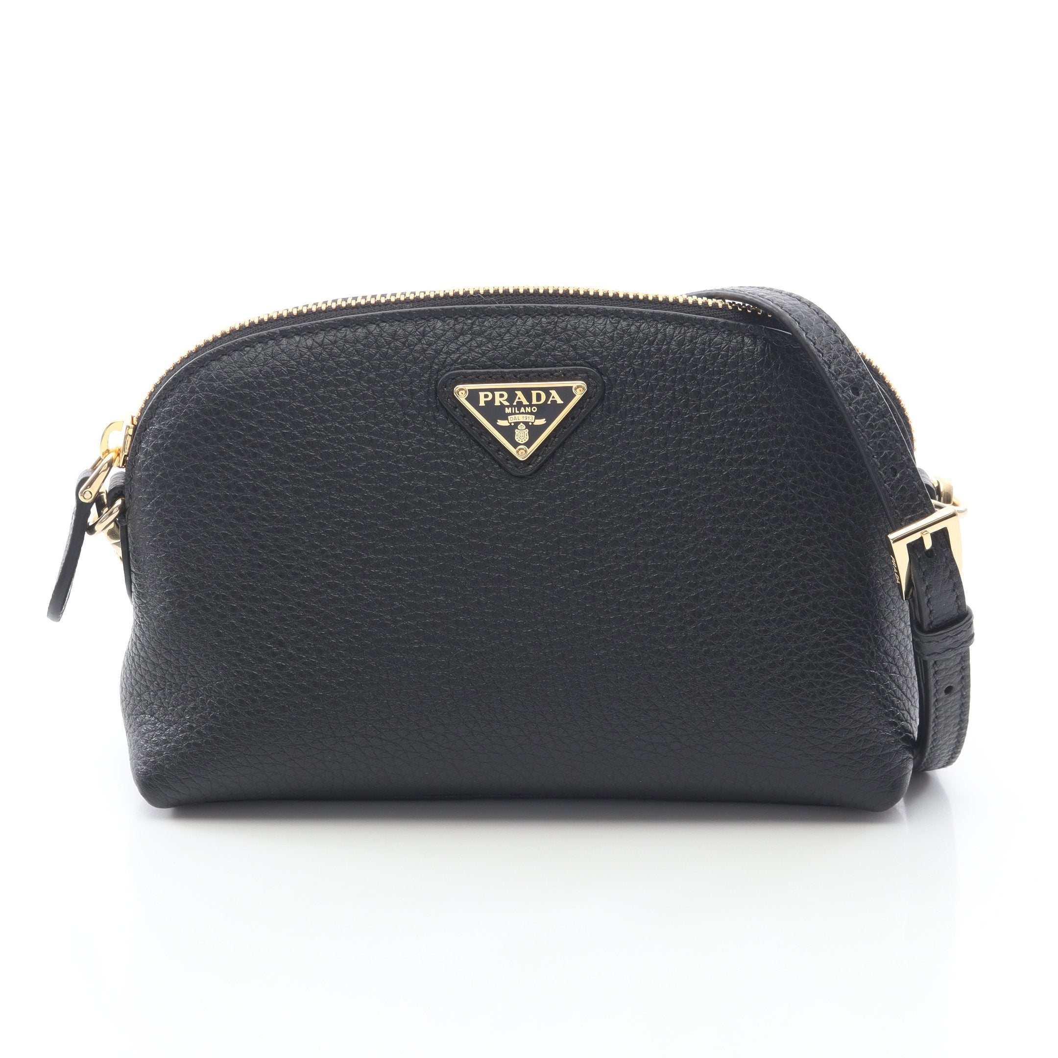 プラダ PRADA VIT.DAINO SOFT ショルダーバッグ バッグ レザー レディース ブラック系 1NF0622DKVF0002 【新品】 プラダ(PRADA)プラダ VIT.DAINO SOFT ショルダーバッグ バッグ