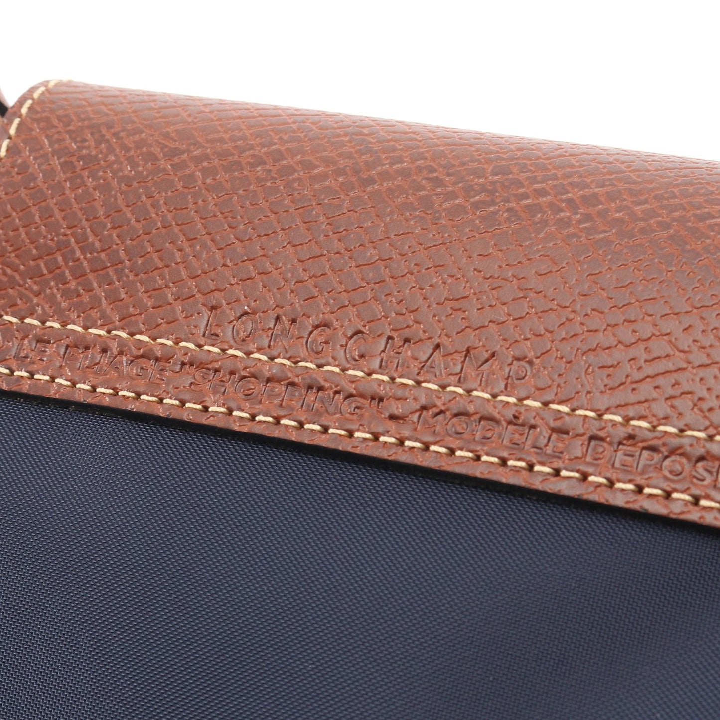 LE PLIAGE ORIGINAL M ル プリアージュ オリジナル M ショルダーバッグ トートバッグ キャンバス レザー ネイビー ブラウン ロンシャン バッグ LONGCHAMP