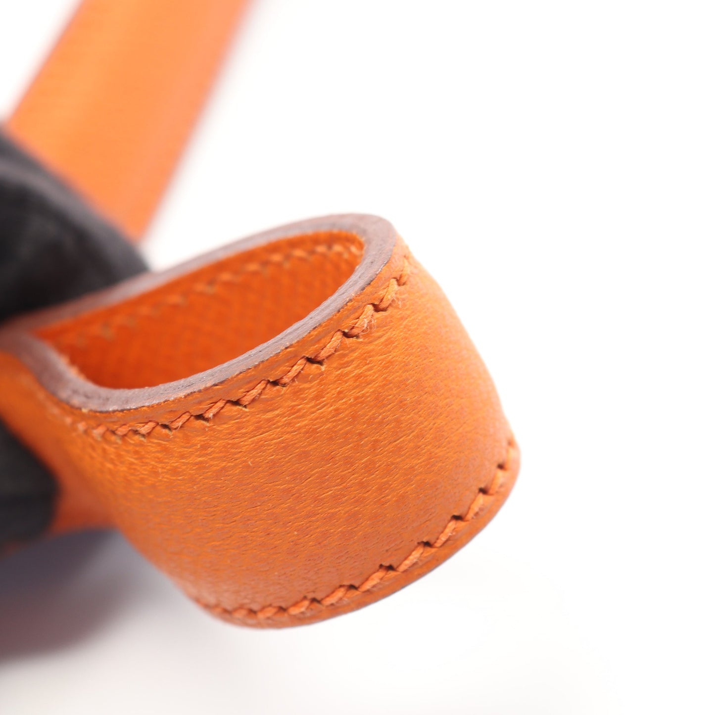 トリム31 ショルダーバッグ ヴォーエプソン オレンジ シルバー金具 □J刻印 エルメス バッグ HERMES