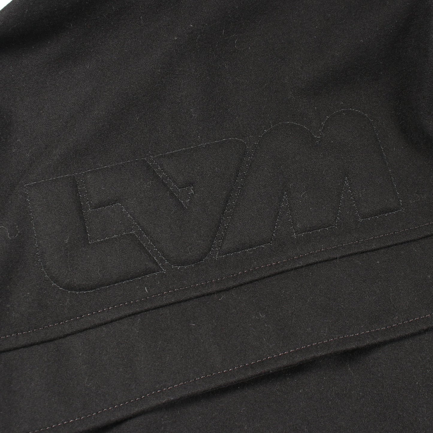 LVM ビジネスブルゾン ブローチ付き ブルゾン ウール ブラック ルイヴィトン アウター LOUIS VUITTON
