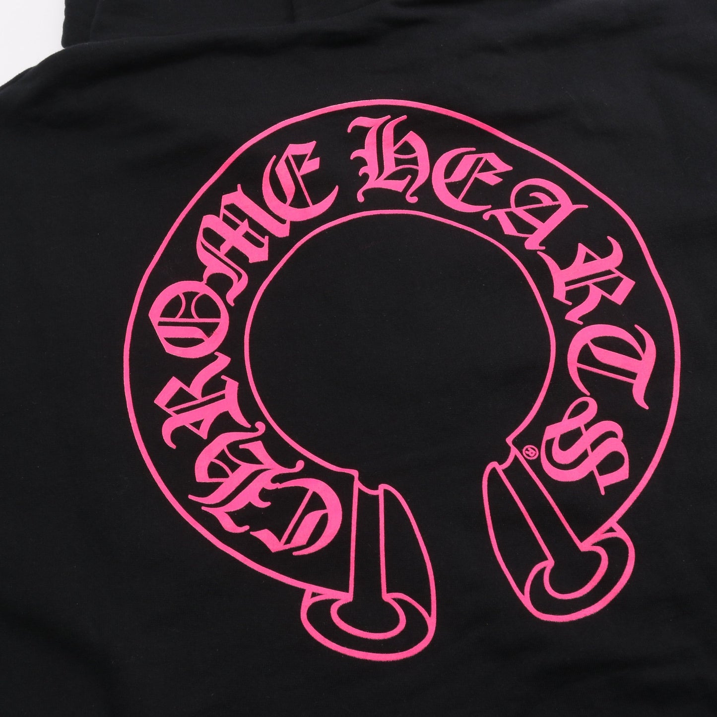 ホースシュー フローラルクロス ダガージップ ジップアップパーカー コットン ブラック ピンク クロムハーツ トップス Chrome Hearts