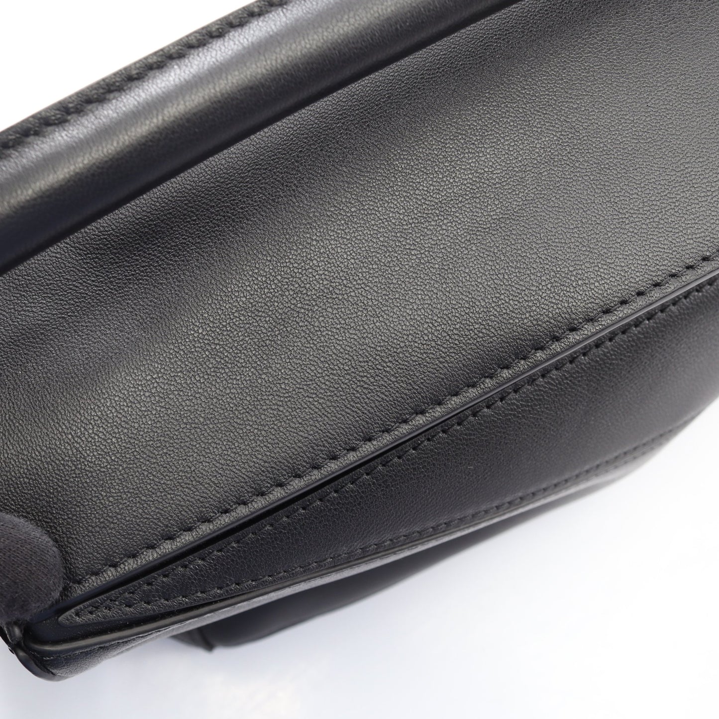 パズルバッグ スモール 2WAY ハンドバッグ レザー ブラック ロエベ バッグ LOEWE