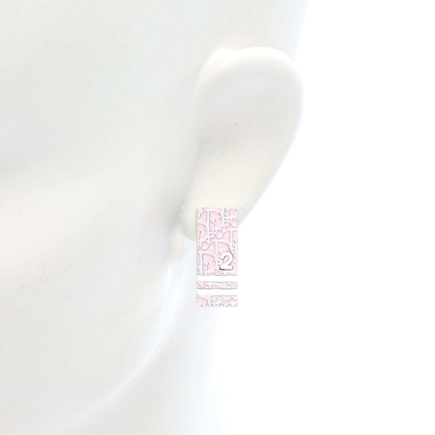 トロッター No.2 イヤリング シルバー ピンク ホワイト クリスチャンディオール アクセサリー Christian Dior