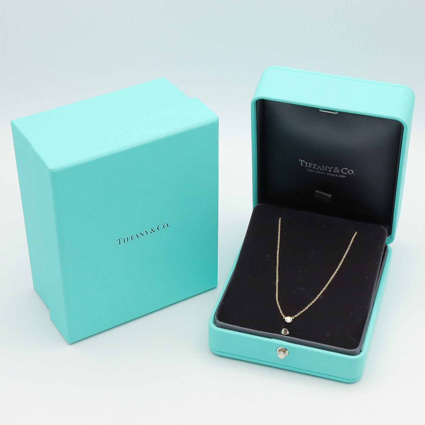 バイザヤード ネックレス ネックレス K18YG ダイヤモンド クリア イエローゴールド ティファニー アクセサリー TIFFANY & Co.