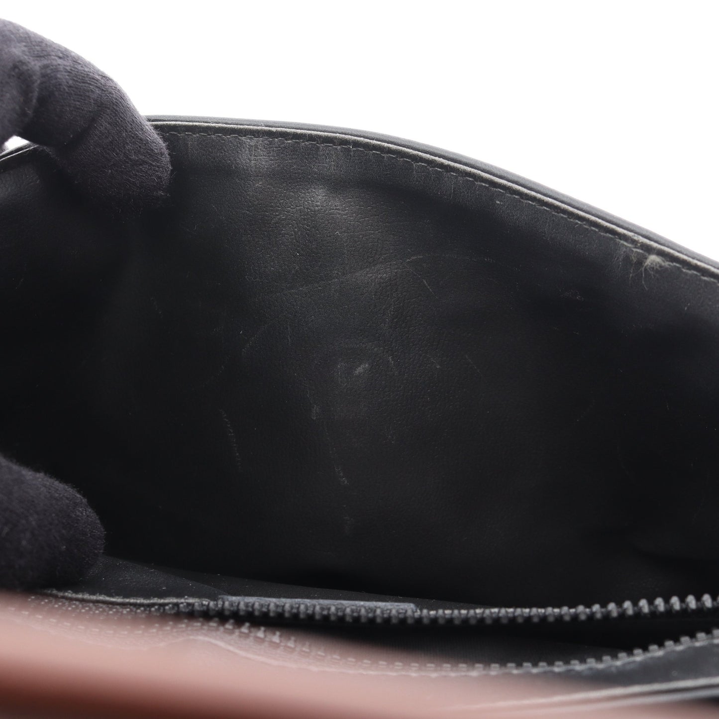 ショルダーバッグ レザー ブラック ブラウン セリーヌ バッグ CELINE