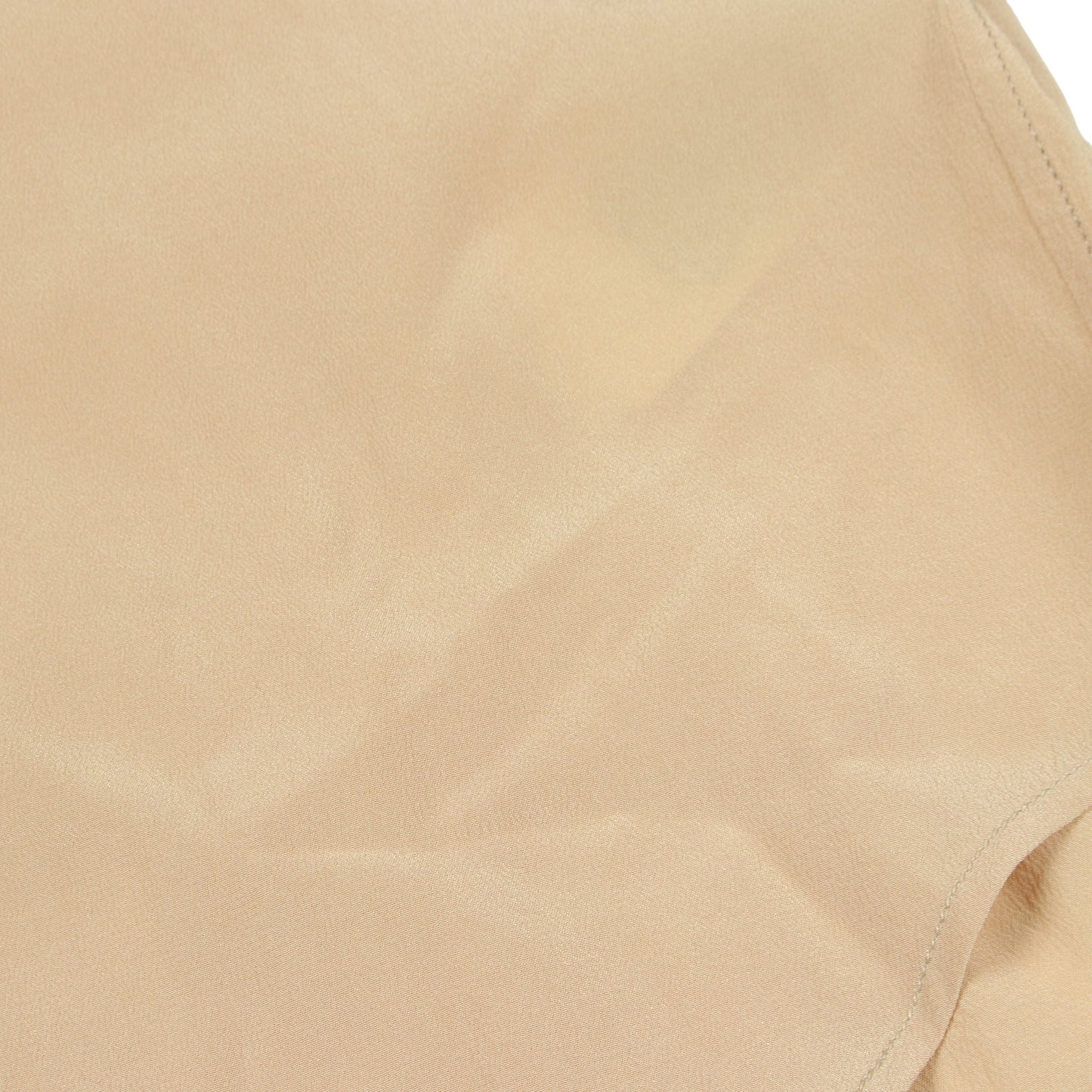 ロゴ ボタンダウン 長袖 シャツ シルク ベージュ イエロー バーバリー トップス BURBERRY