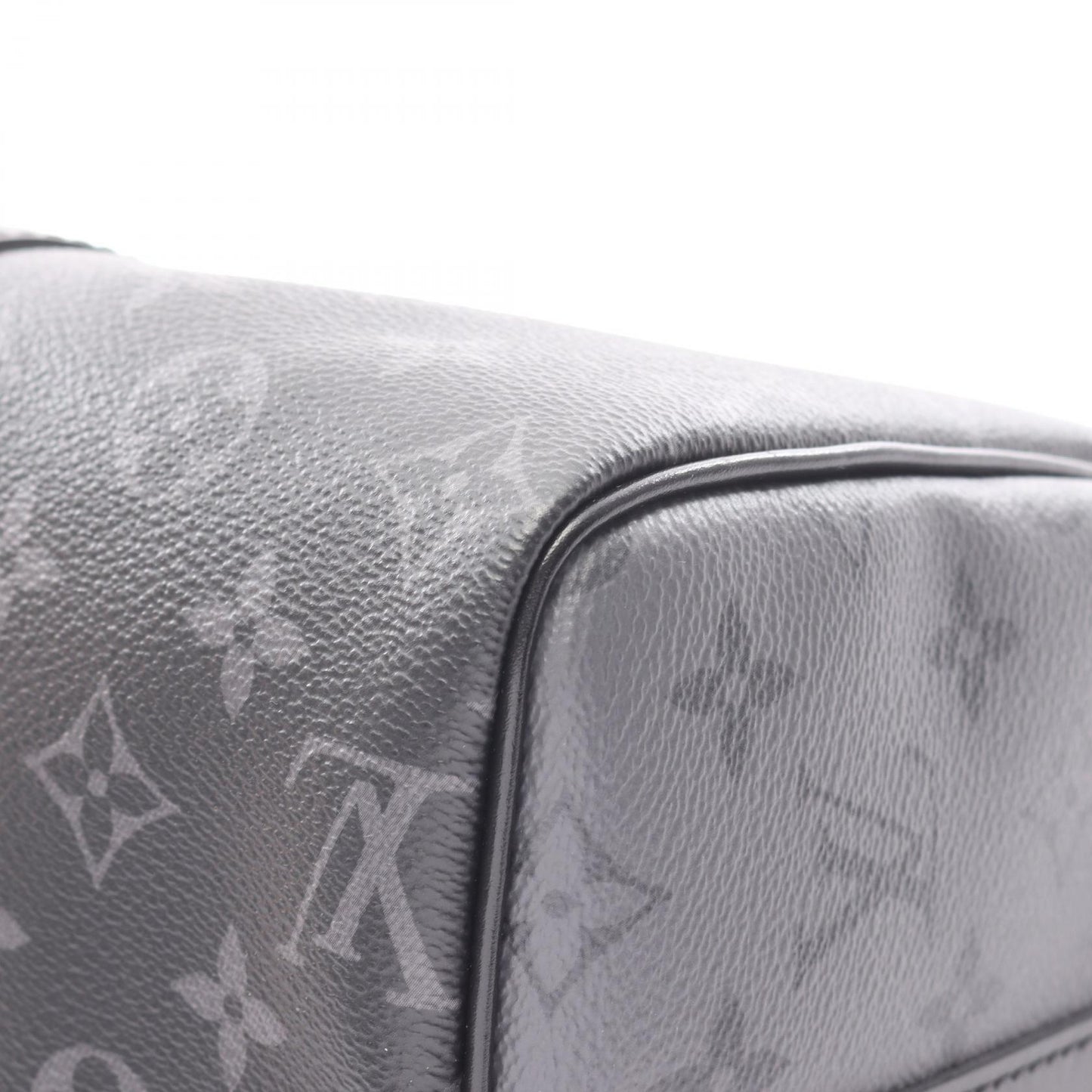 キーポル バンドリエール35 モノグラムエクリプス 2WAY ハンドバッグ PVC レザー ブラック ルイヴィトン バッグ LOUIS VUITTON
