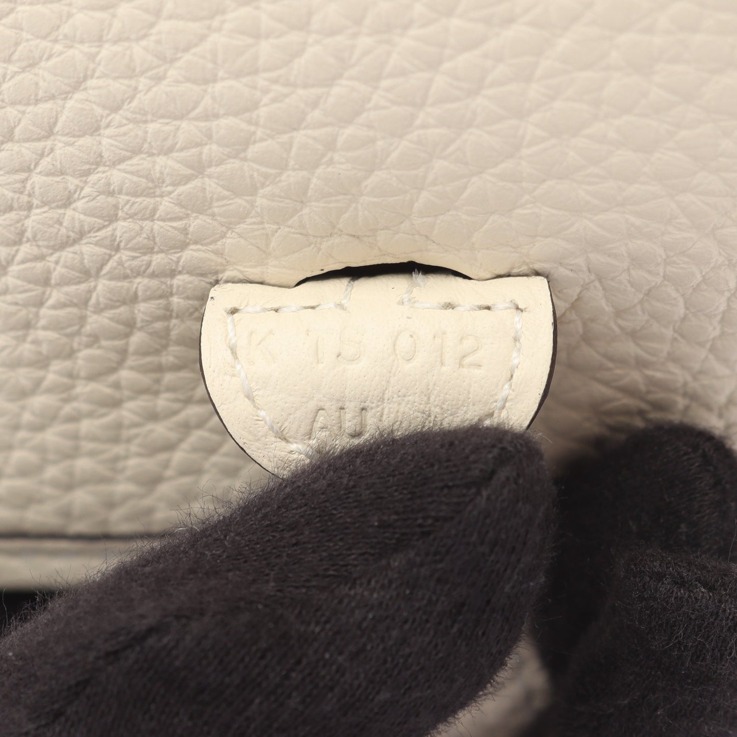 エヴリンアマゾンTPM クレーム ショルダーバッグ トリヨンクレマンス アイボリー ゴールド金具 K刻印 エルメス バッグ HERMES