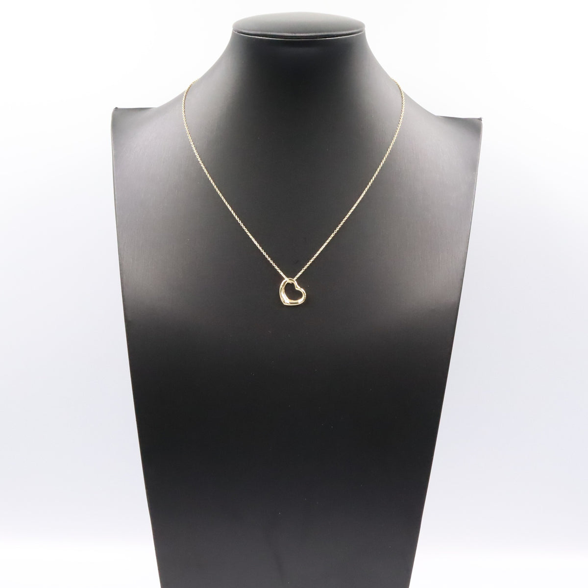 オープンハート ネックレス ネックレス K18YG イエローゴールド ティファニー アクセサリー TIFFANY & Co.
