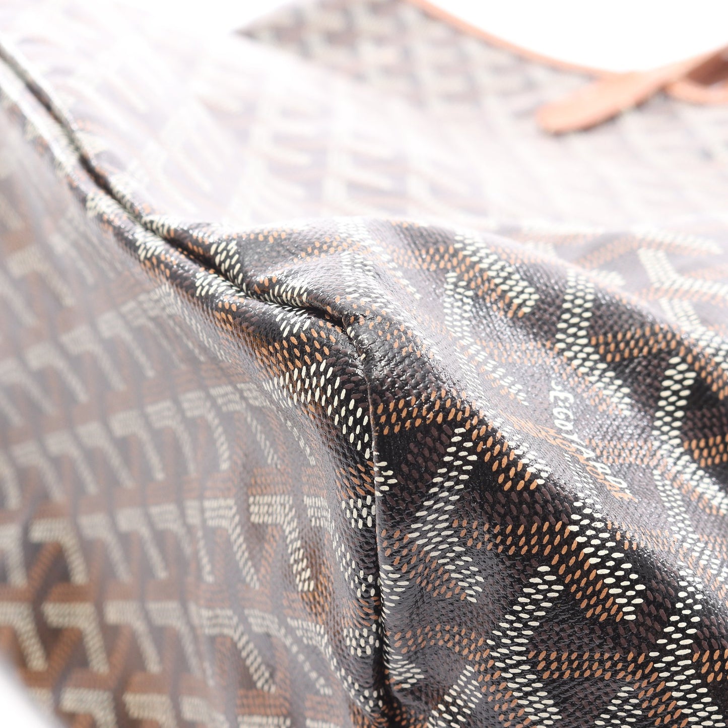 サンルイPM ハンドバッグ トートバッグ コーティングキャンバス レザー ブラック ブラウン マルチカラー ゴヤール バッグ GOYARD