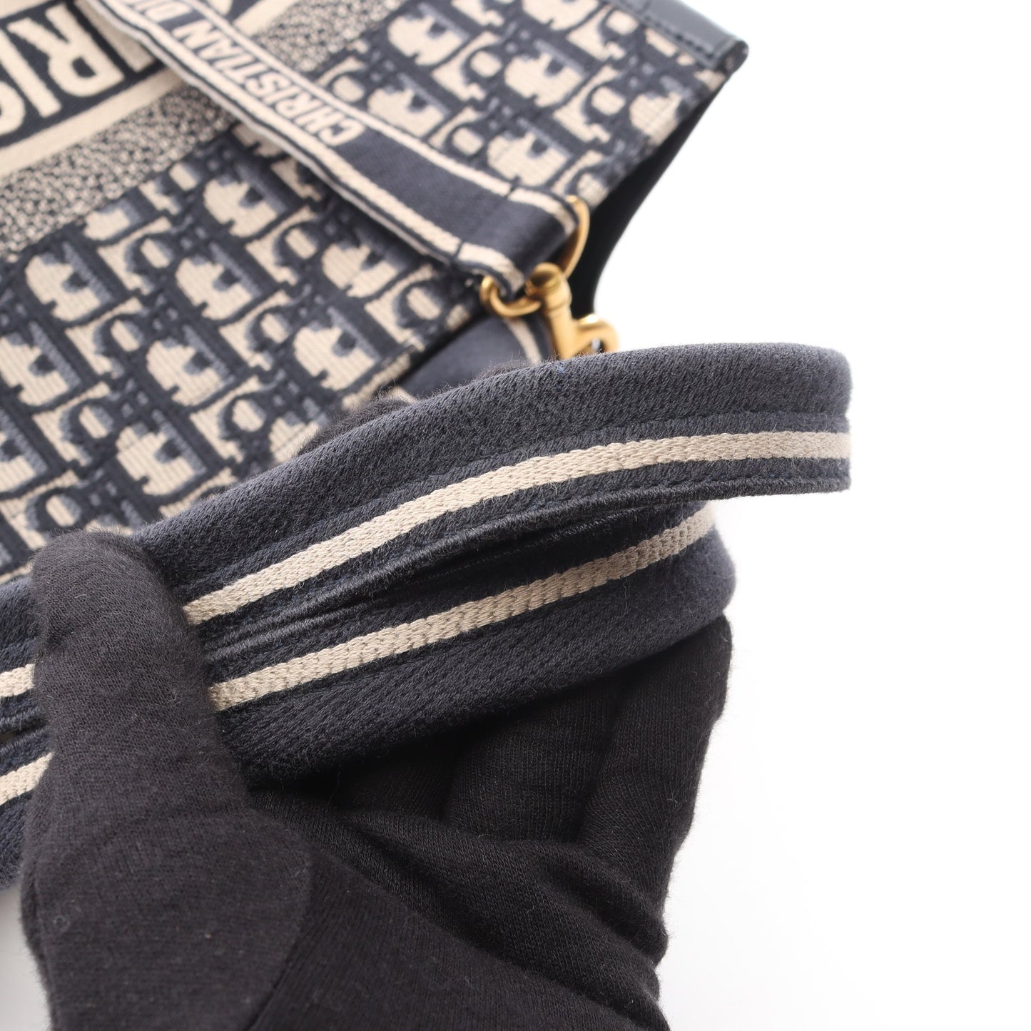 BOOK TOTE ブックトート オブリーク エンブロイダリー 2WAY ハンドバッグ トートバッグ キャンバス レザー ネイビー ベージュ クリスチャンディオール バッグ Christian Dior