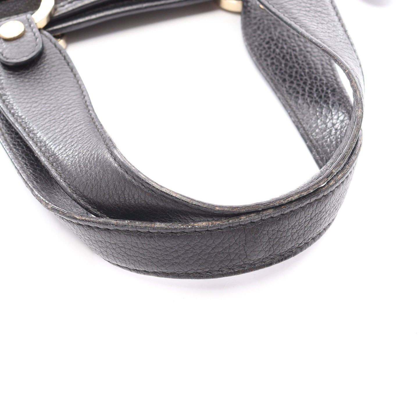 ロゴマニア ハンドバッグ トートバッグ キャンバス レザー ブラック ブルガリ バッグ BVLGARI