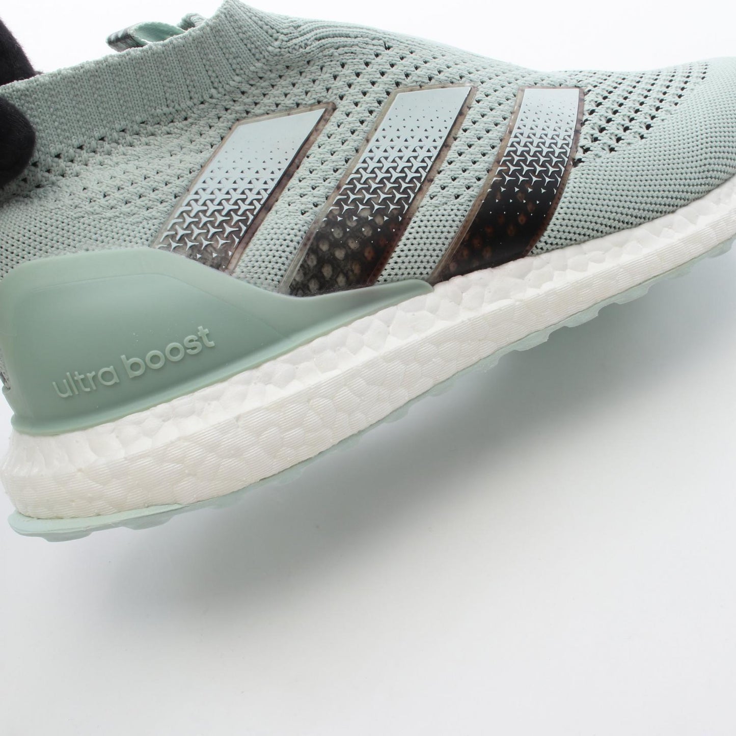 ACE 16+ PURECONTROL Ultra Boost スリッポン スニーカー ニットファブリック ライトグリーン アディダス シューズ adidas