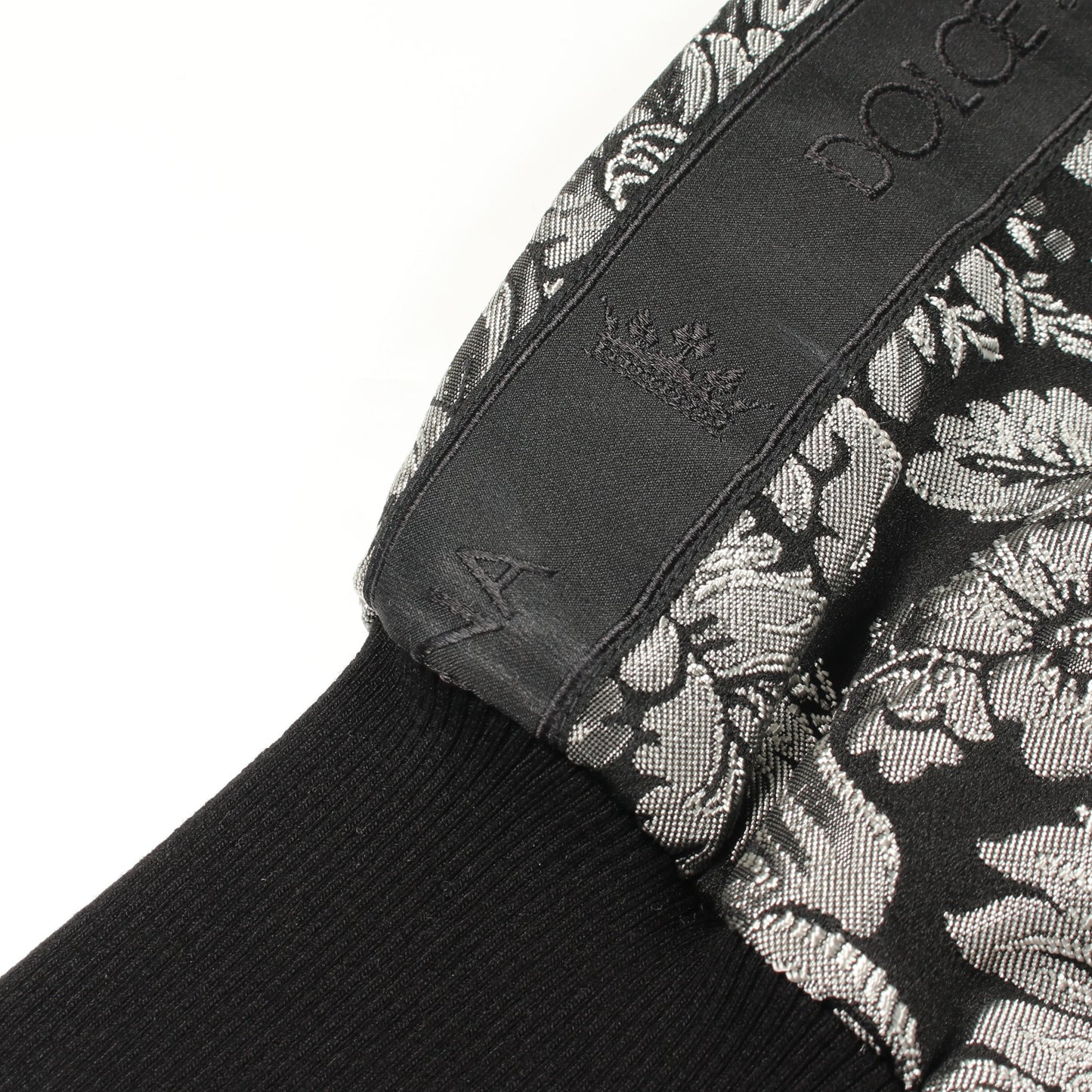 ジャガード 総柄 スウェットシャツ ブラック グレー ドルチェアンドガッバーナ トップス DOLCE&GABBANA
