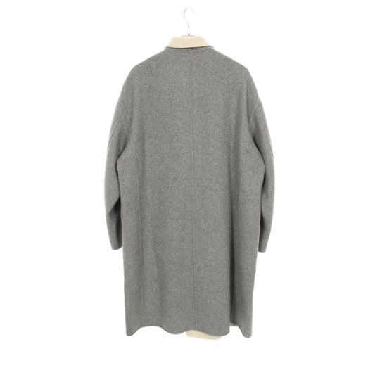 ロングコート カシミヤ グレー ジョルジオアルマーニ