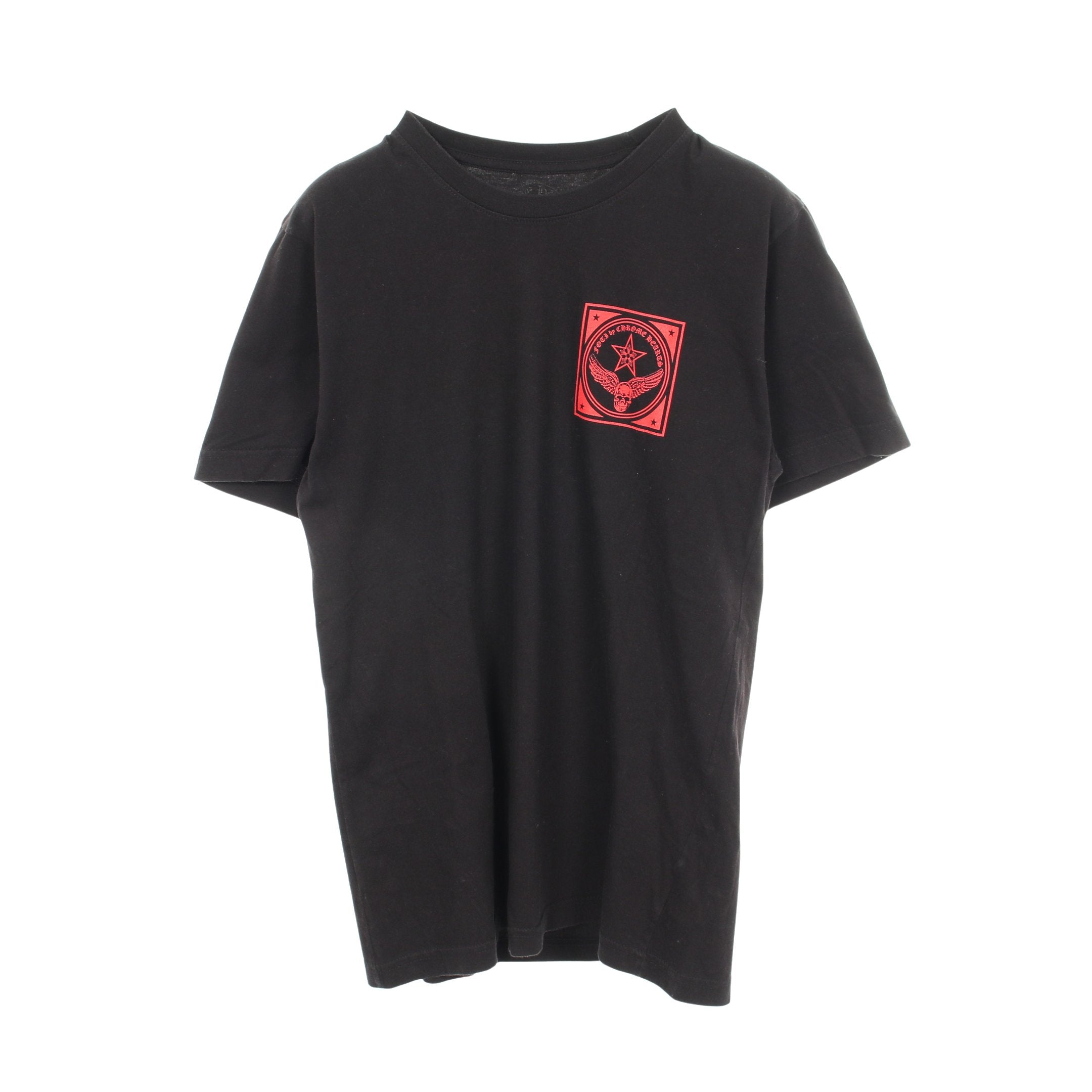 FOTI フォティ スカルプリント 半袖Tシャツ コットン ブラック クロム