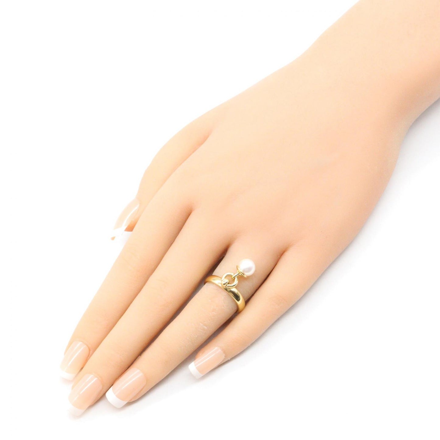 ドアノック パール リング リング 指輪 K18YG パール イエローゴールド ホワイト ティファニー アクセサリー TIFFANY & Co.