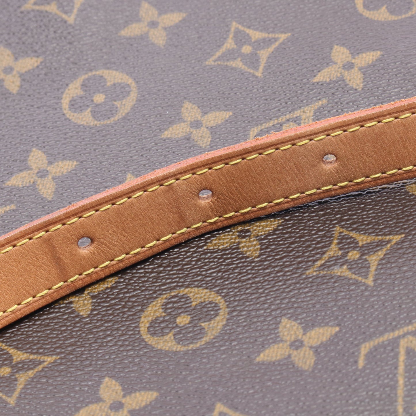ミュゼットサルサ ロングストラップ モノグラム ショルダーバッグ PVC レザー ブラウン ルイヴィトン バッグ LOUIS VUITTON