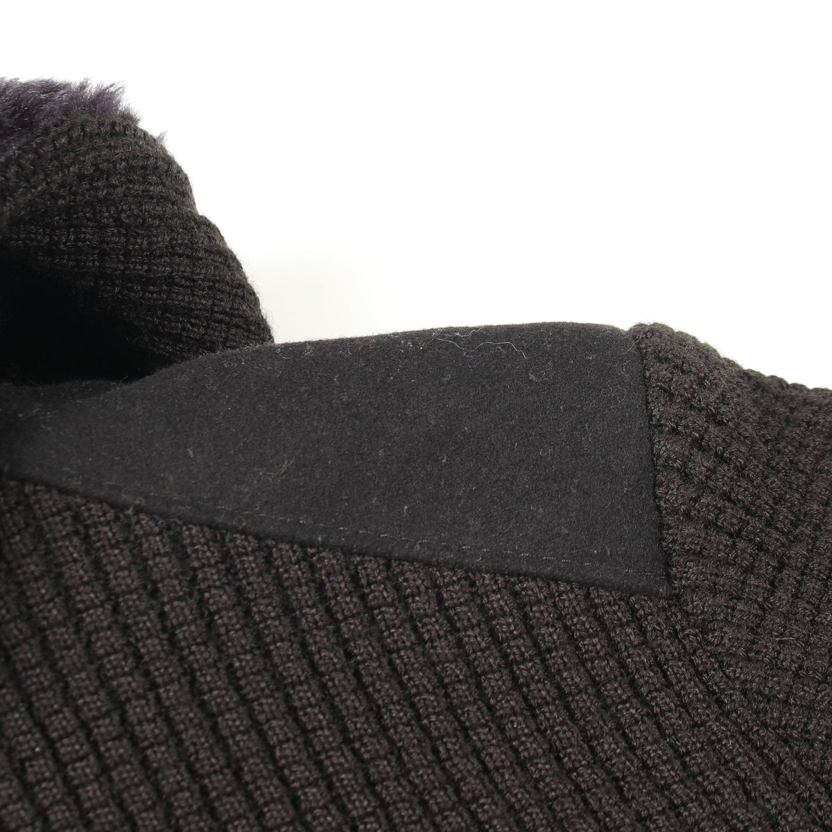 ニット切替 ジャケット ウール ブラック エンポリオアルマーニ アウター EMPORIO ARMANI