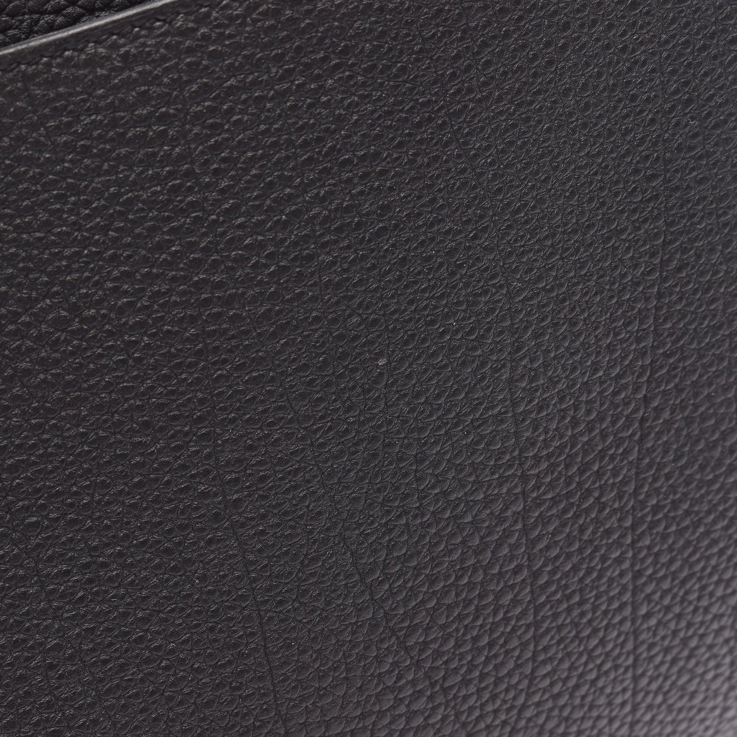 サックアデペッシュ38 ビジネスバッグ ブリーフケース トゴ ブラック シルバー金具 □K刻印 エルメス バッグ HERMES