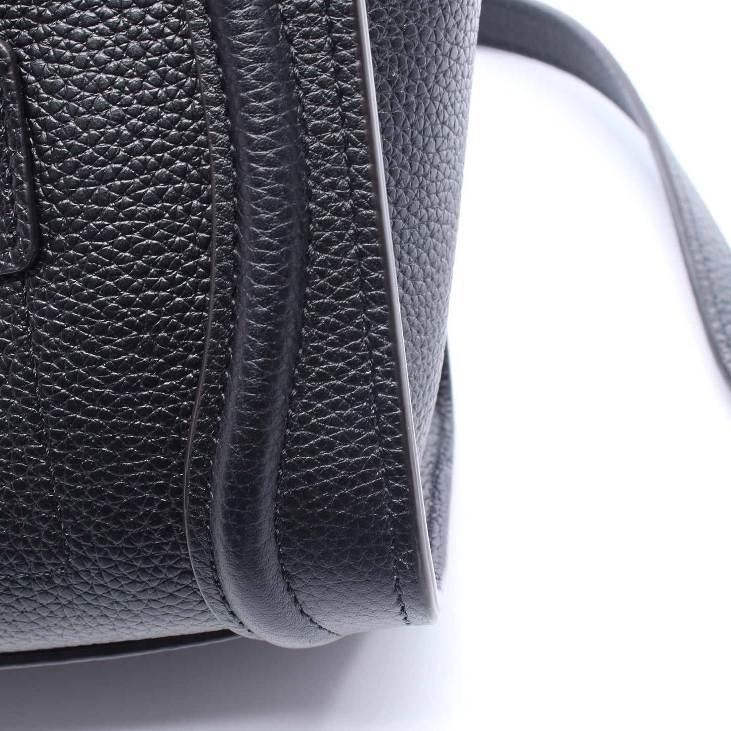 ラゲージ ナノショッパー 2WAY ハンドバッグ レザー ブラック セリーヌ バッグ CELINE