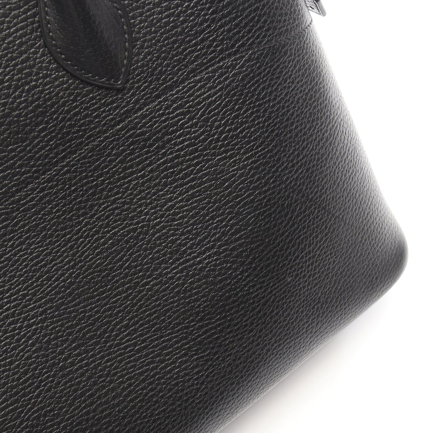 ボリード35 2WAY ハンドバッグ アルデンヌ ブラック ゴールド金具 ○X刻印 エルメス バッグ HERMES