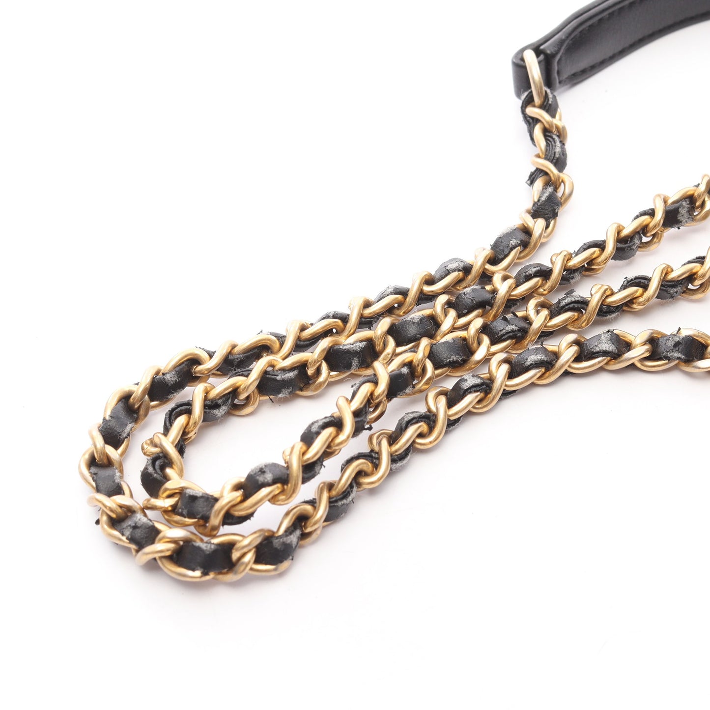 CCフィグリー スモール バニティバッグ 2WAY チェーンショルダーバッグ キャビアスキン ネイビー ブラック ゴールド金具 シャネル バッグ CHANEL
