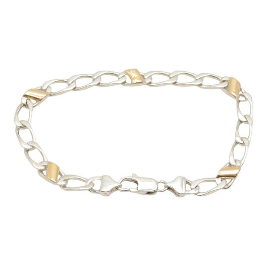 ブレスレット ブレスレット K18YG SV925 シルバー イエローゴールド ティファニー