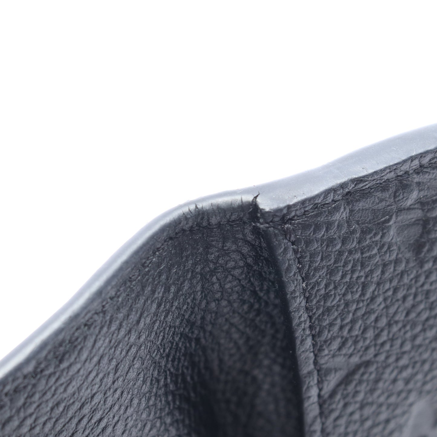 ポシェット クレ モノグラムアンプラント ノワール キーリング付き キーケース レザー ブラック ルイヴィトン 財布・小物 LOUIS VUITTON