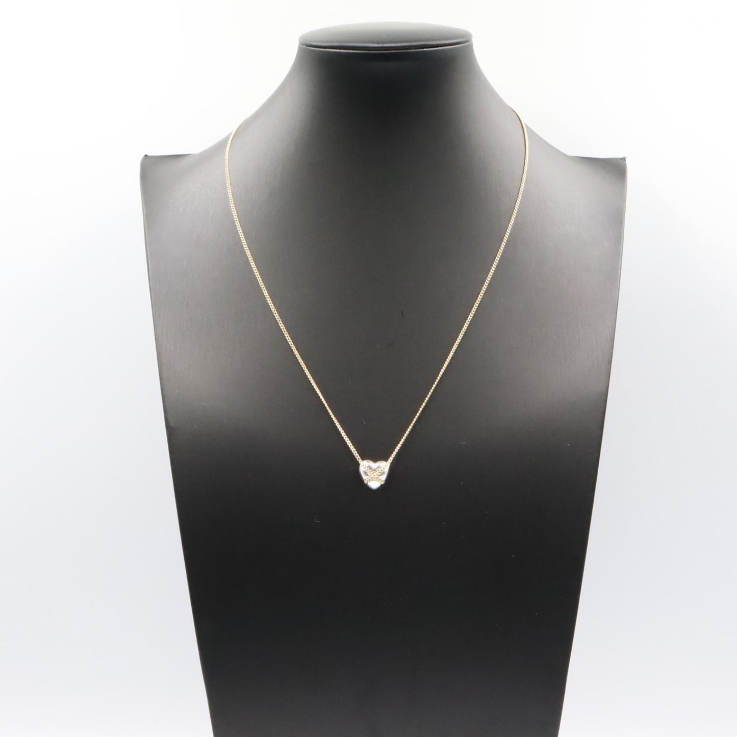 クロスハート ネックレス ネックレス SV925 14K シルバー イエローゴールド ティファニー アクセサリー TIFFANY & Co.