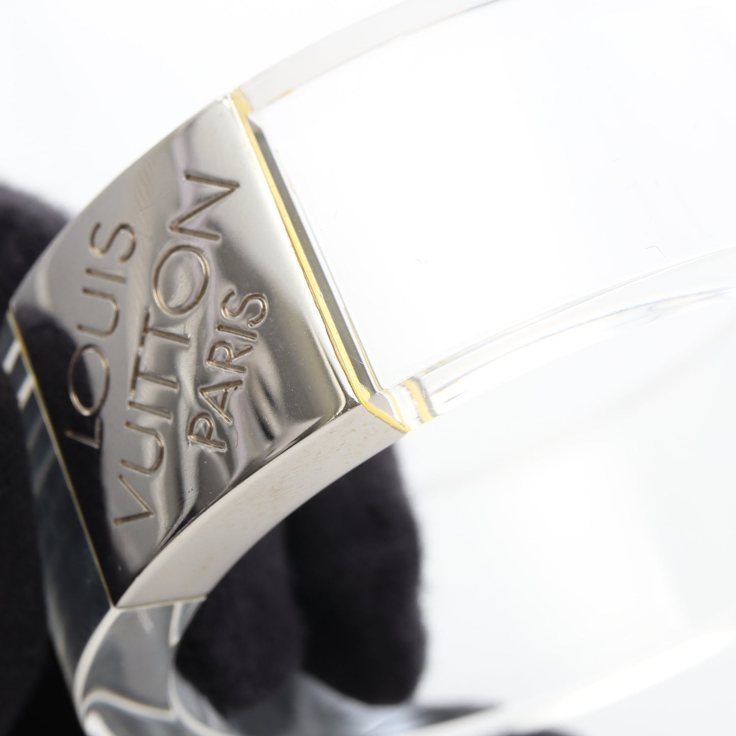 ナイトクラバーMM バングル クリア シルバー ルイヴィトン アクセサリー LOUIS VUITTON