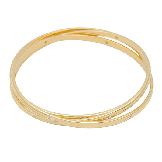 コンステレーション ブレスレット ダイヤ ブレスレット K18YG ダイヤモンド クリア イエローゴールド カルティエ