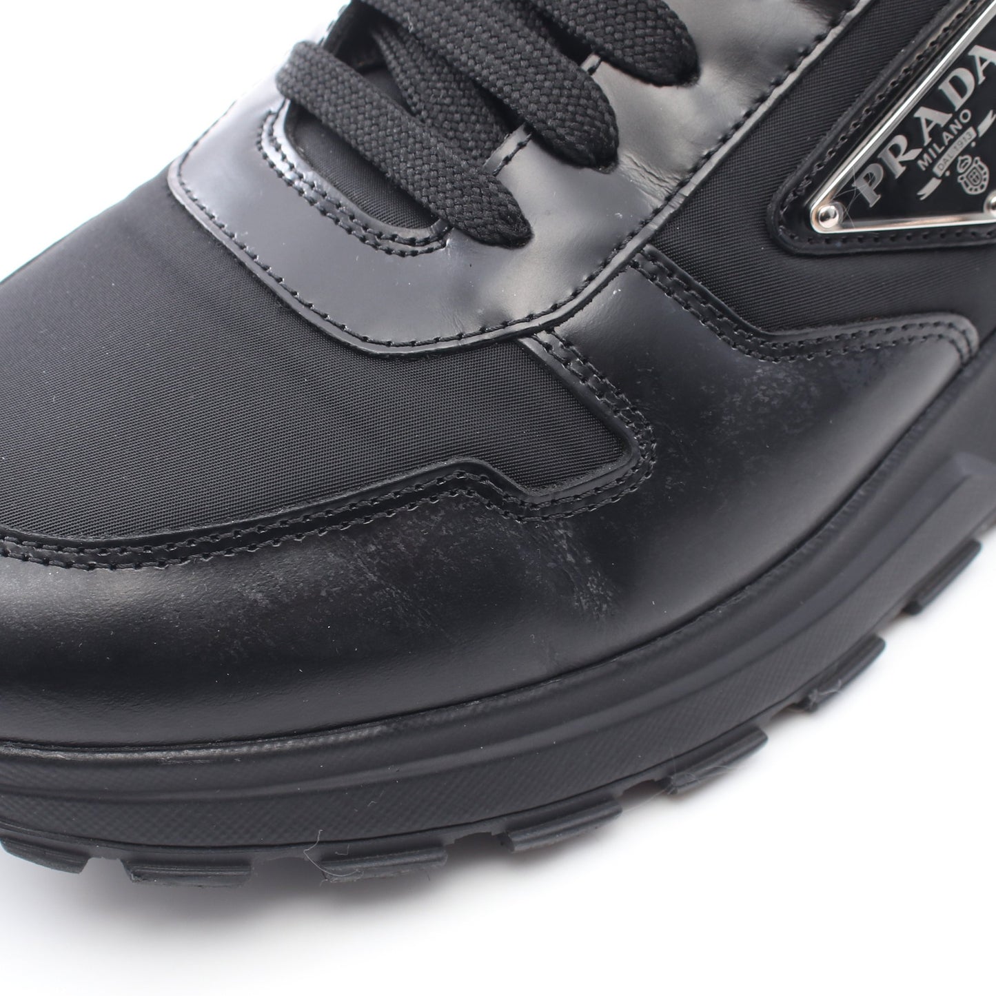 PRAX 01 Re-Nylon スニーカー ナイロン ブラック プラダ シューズ PRADA