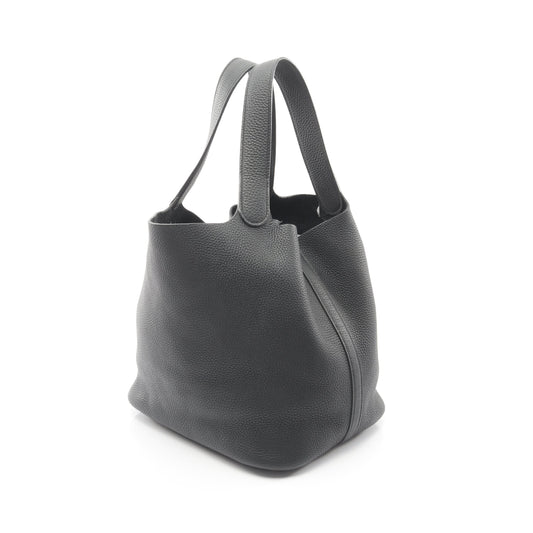 ピコタンロックGM ハンドバッグ トリヨンクレマンス ブラック ゴールド金具 D刻印 エルメス