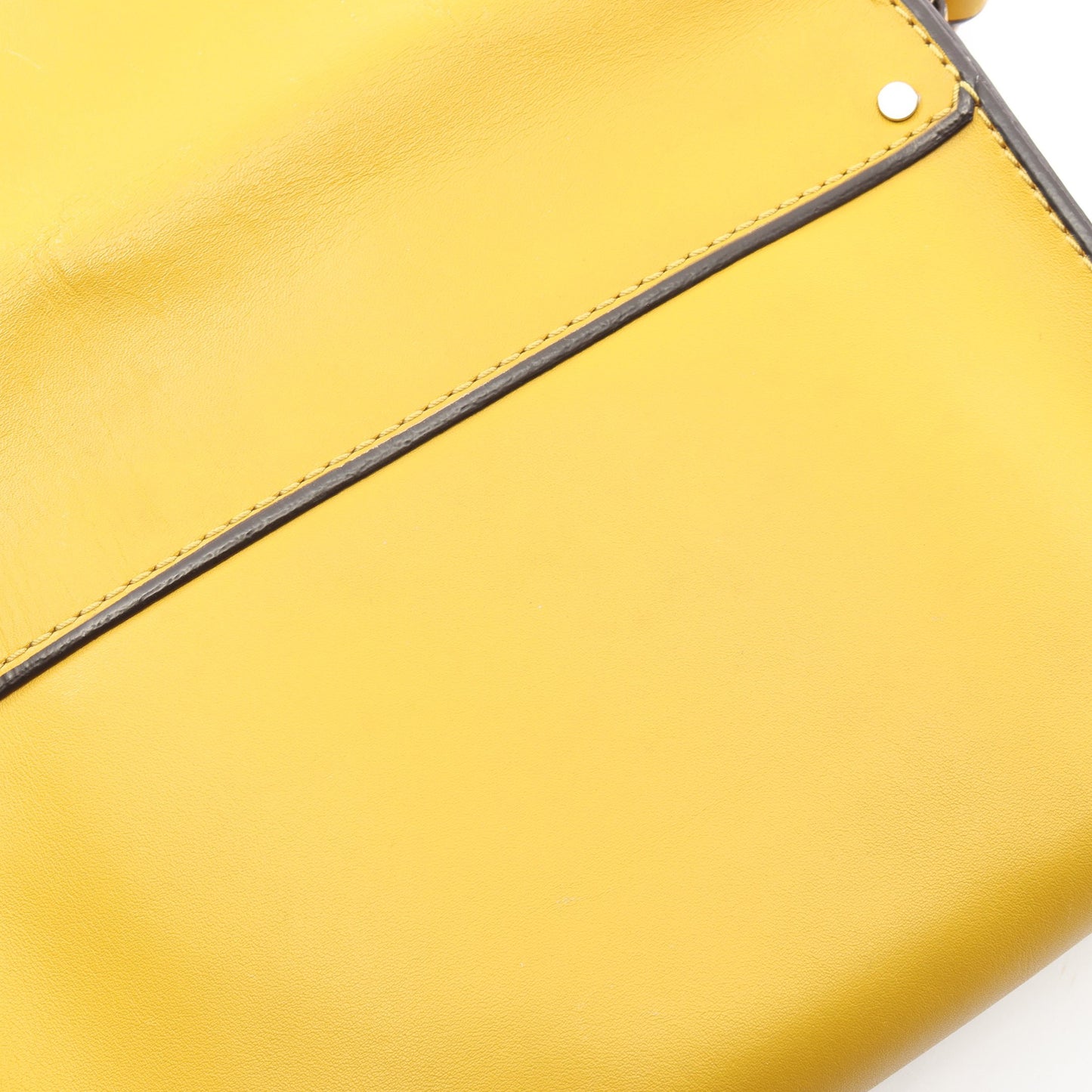 ロゴ ショルダーバッグ レザー イエロー バーバリー バッグ BURBERRY