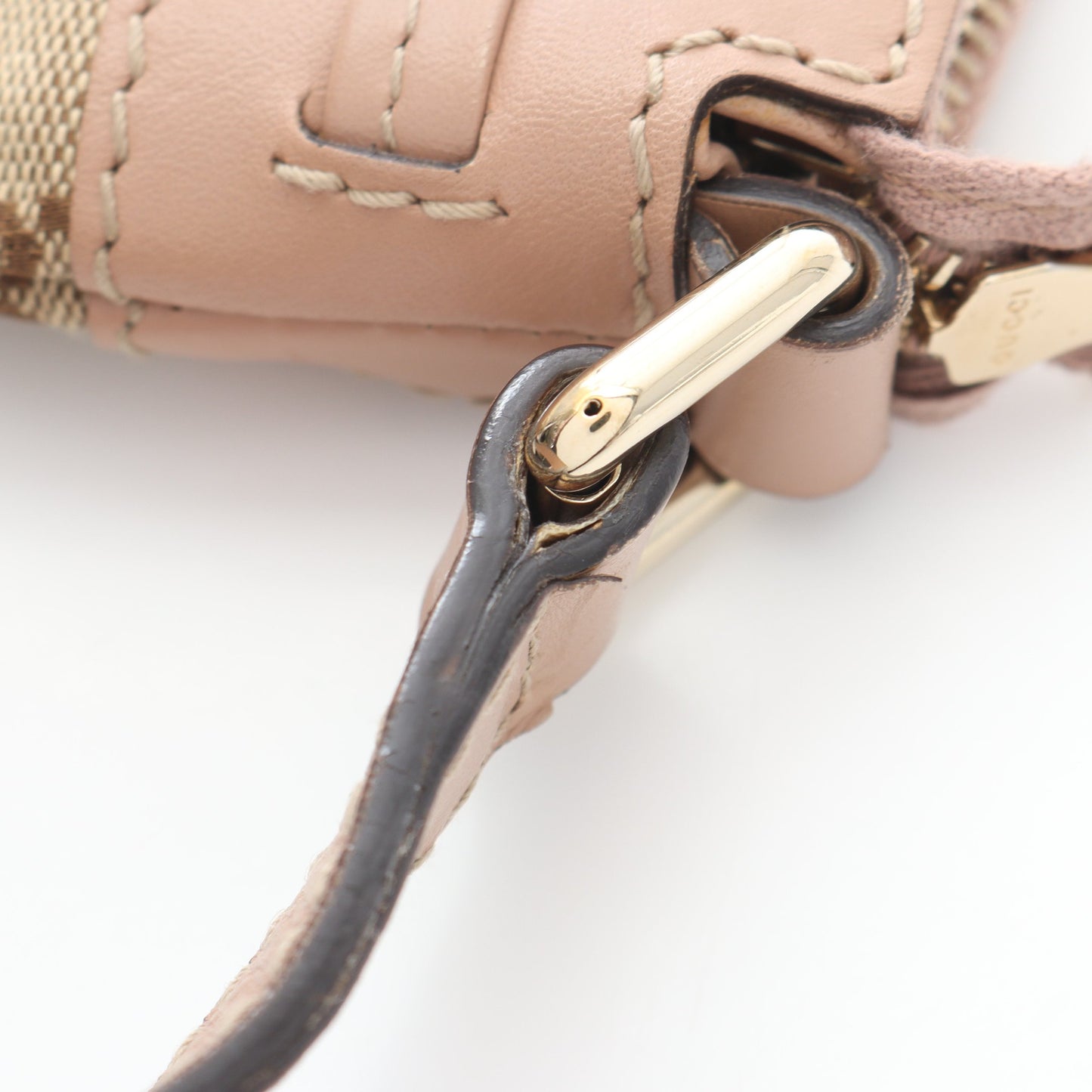 メイフェア GGキャンバス ショルダーバッグ キャンバス レザー ベージュ ピンクベージュ グッチ バッグ GUCCI
