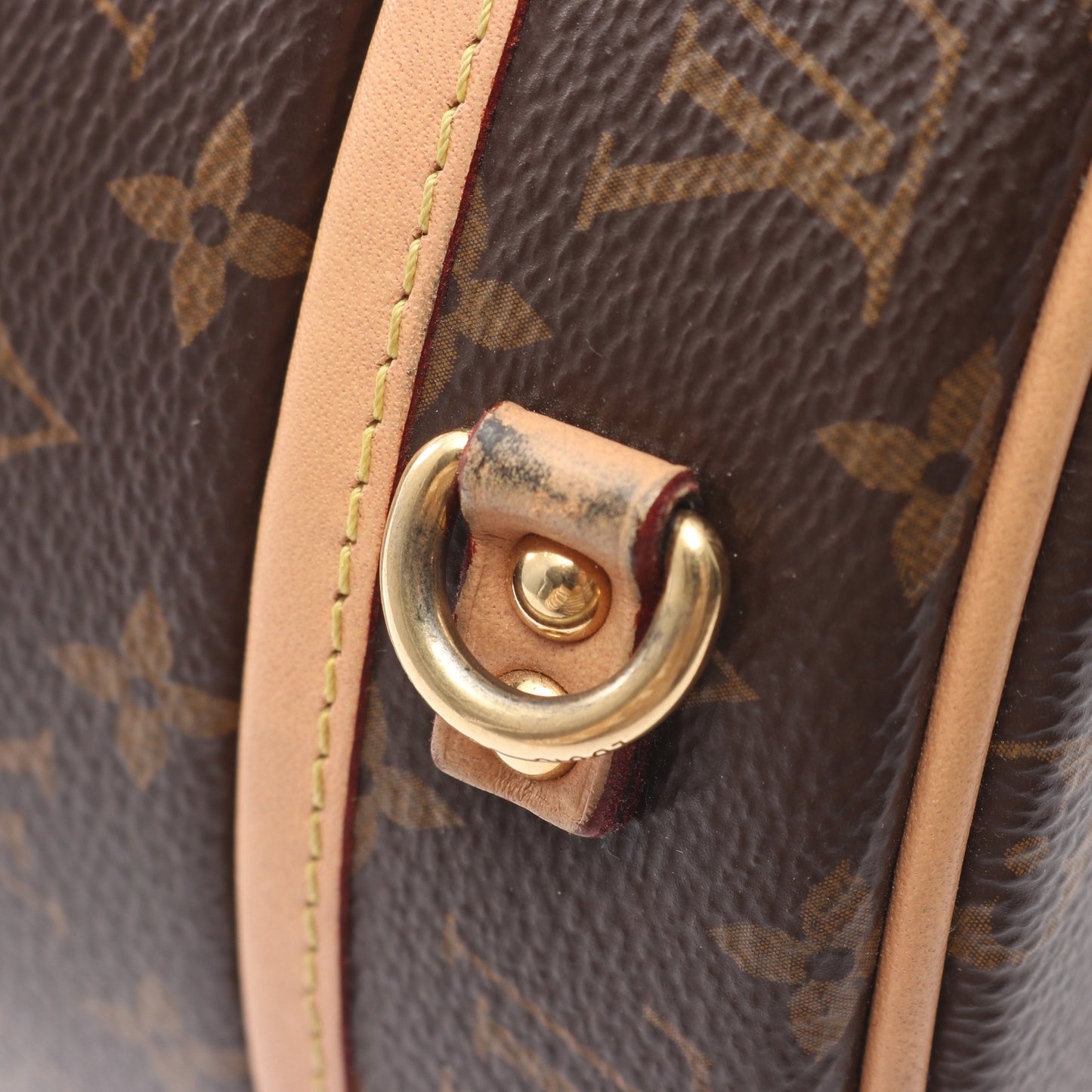 プティット ボワット シャポー モノグラム 2WAY ハンドバッグ PVC レザー ブラウン ルイヴィトン バッグ LOUIS VUITTON
