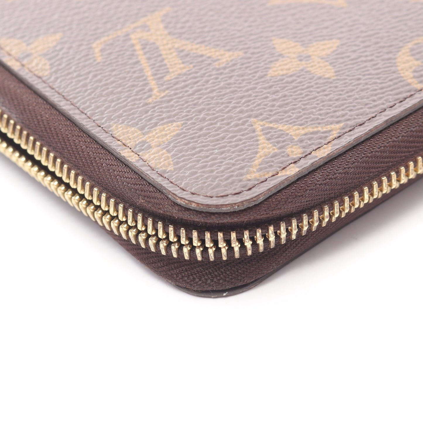 ジッピー オーガナイザー モノグラム ラウンドファスナー長財布 PVC ブラウン ルイヴィトン 財布・小物 LOUIS VUITTON