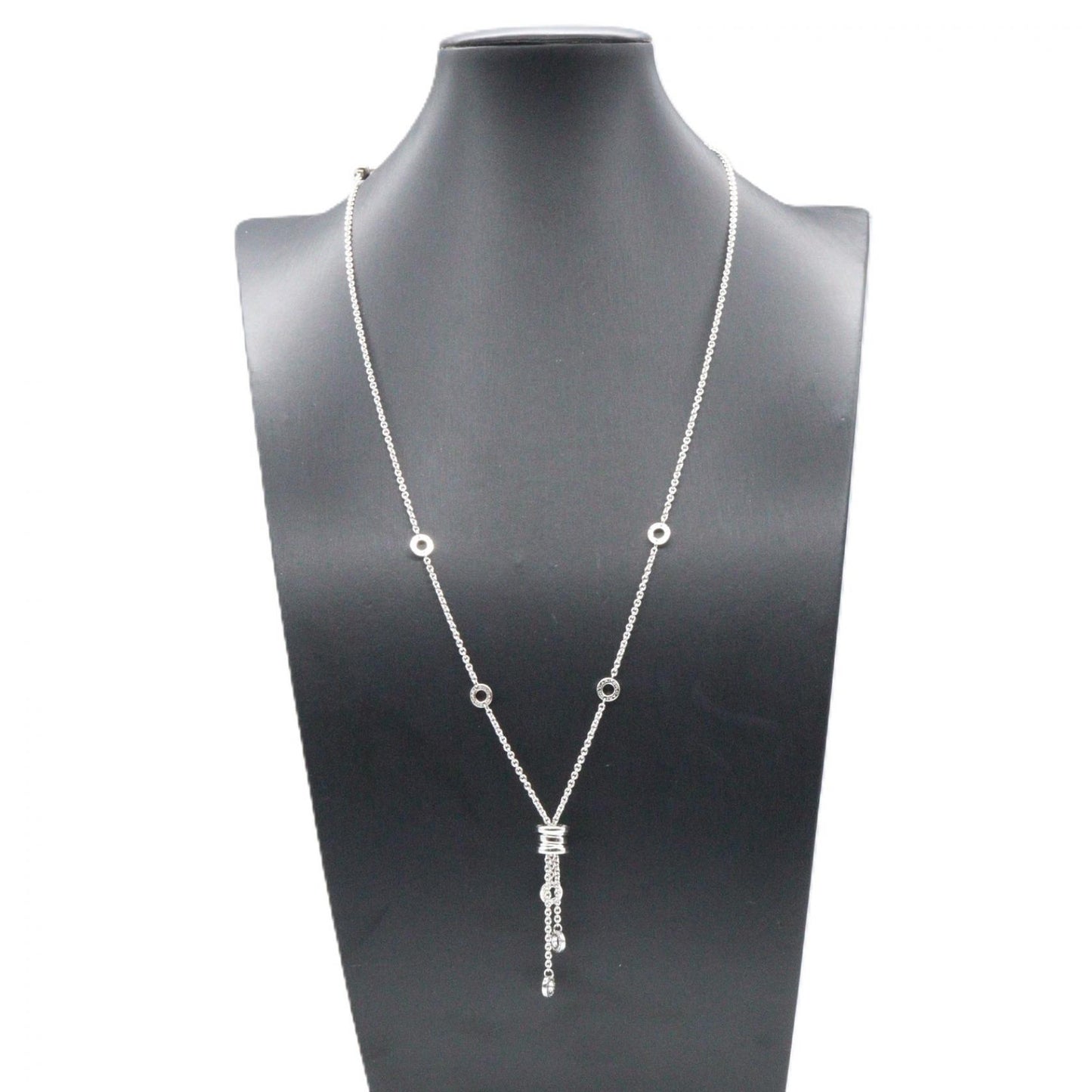 B-zero1 ビーゼロワン エレメントネックレス ネックレス K18WG ホワイトゴールド ブルガリ アクセサリー BVLGARI