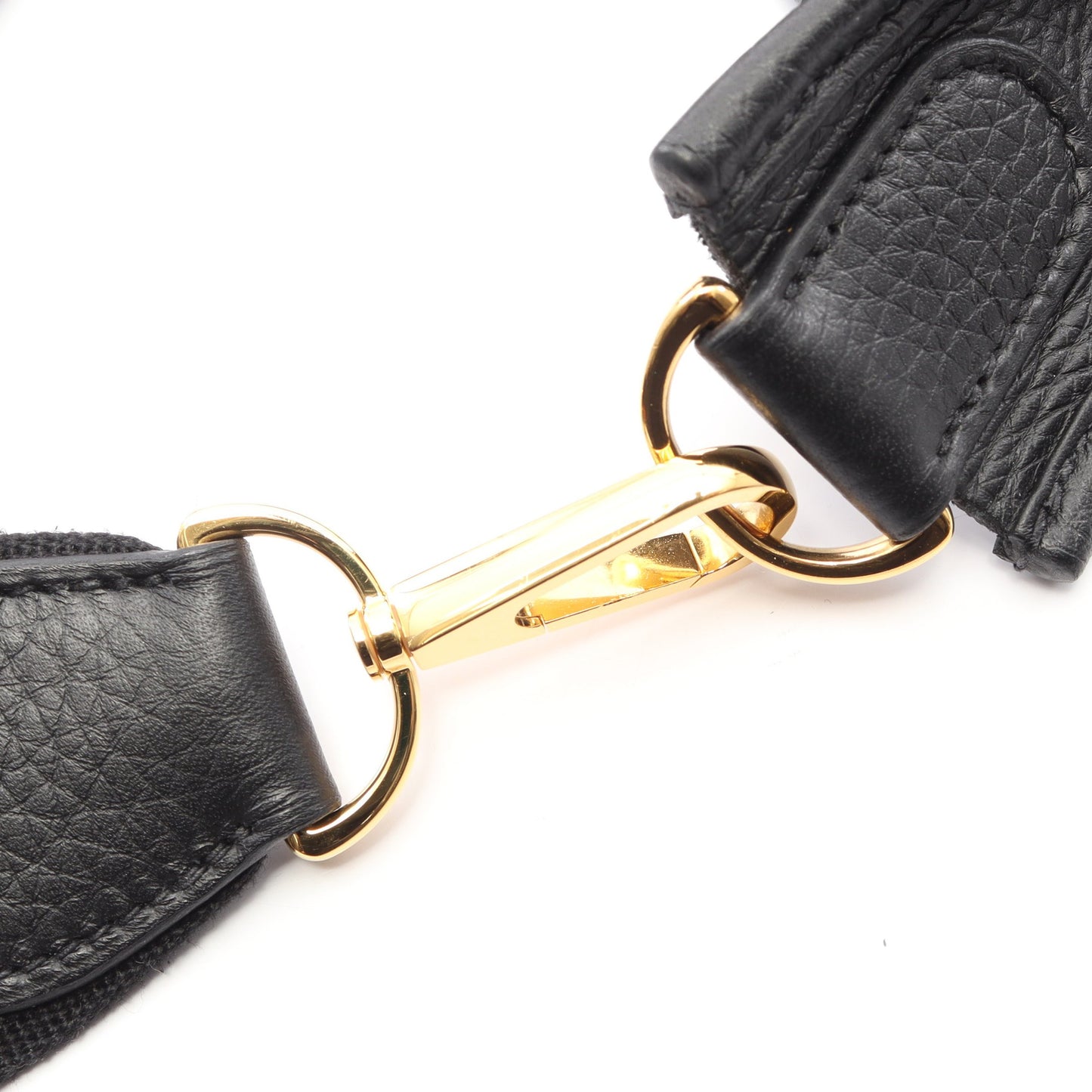エヴリン 3 トロワ PM ショルダーバッグ トリヨンクレマンス ブラック ゴールド金具 W刻印 エルメス バッグ HERMES