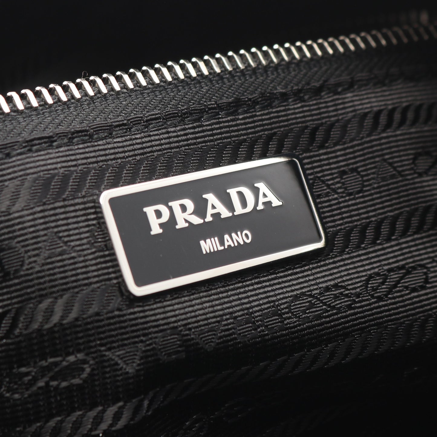 TESSUTO+SAFFIAN ダッフルバッグ 2WAY ショルダーバッグ ナイロン サフィアーノレザー ブラック プラダ バッグ PRADA
