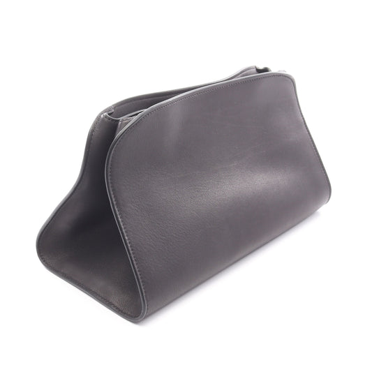 Peggy 2WAY クラッチバッグ レザー ブラック ザロウ